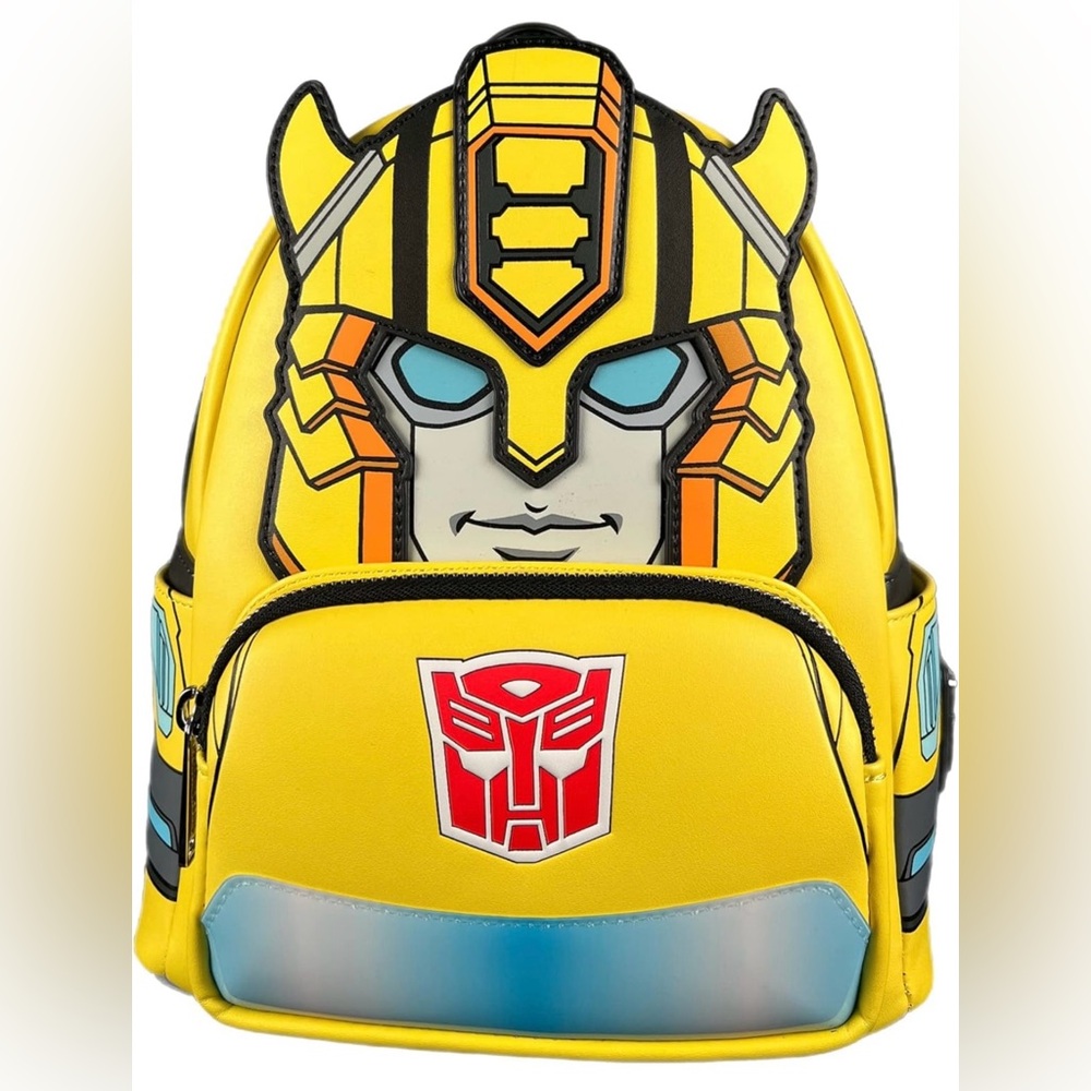 NWT Loungefly Hasbro Transformers Bumble Bee mini backpack